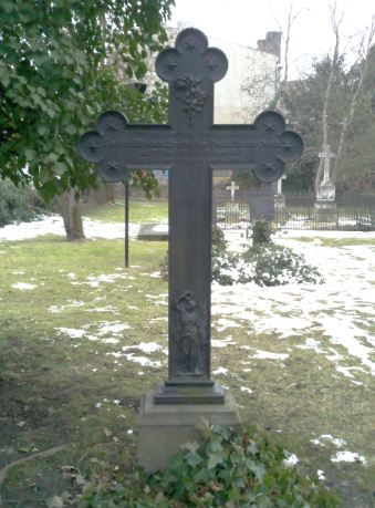 Grabstein Anna Pauline Auguste Hensche, Kirchhof Zehlendorf, Berliner Str./Clayallee, Berlin