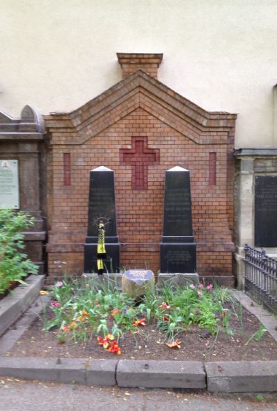 Grabstein Adolf Jaedicke, Alter St. Matthäus Kirchhof, Berlin-Schöneberg