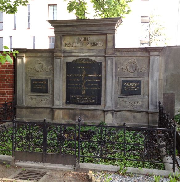 Grabstein Ferdinand Springer, Alter St. Matthäus Kirchhof, Berlin-Schöneberg