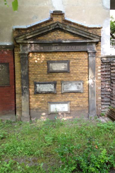 Grabstein Carl Burkhardt, Alter St. Matthäus Kirchhof, Berlin-Schöneberg