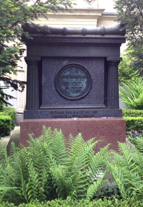 Grabstein David Hansemann, Alter St. Matthäus Kirchhof, Berlin-Schöneberg