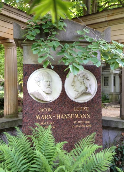 Grabstein Jacob Marx, Alter St. Matthäus Kirchhof, Berlin-Schöneberg