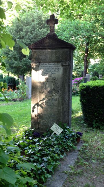 Grabstein Gustav Bock, Alter St. Matthäus Kirchhof, Berlin-Schöneberg
