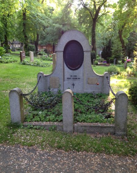 Grabstein Oscar Simon, Alter St. Matthäus Kirchhof, Berlin-Schöneberg