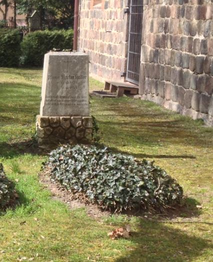 Grabstein Martin Koller, Friedhof Stahnsdorf, Brandenburg