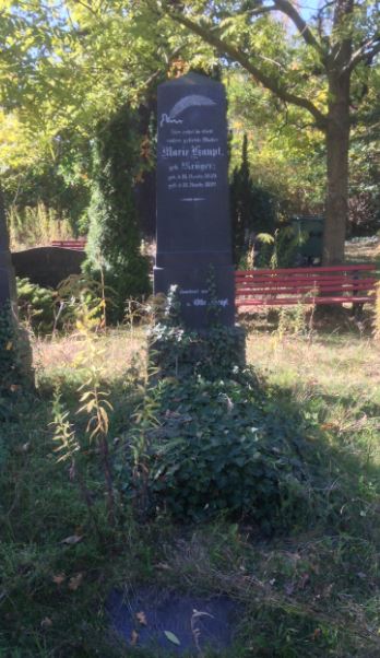 Grabstein Marie Haupt, geb. Krüger, Friedhof Schönow, Berlin-Zehlendorf, Deutschland