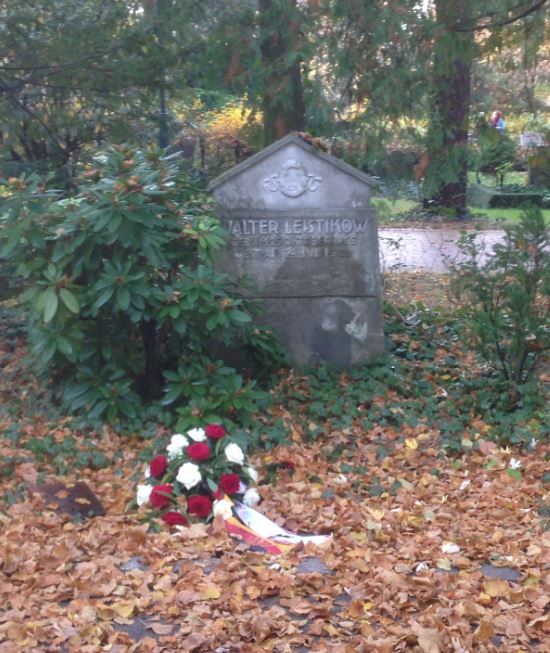 Grabstein Walter Leistikow, Friedhof Steglitz, Berlin, Deutschland