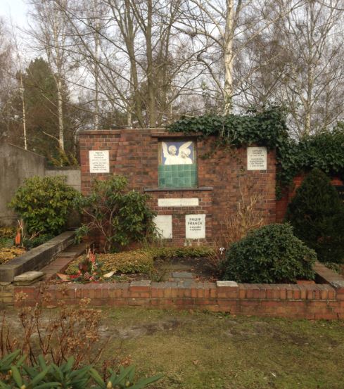 Grabstein Ingeborg Hunzinger, geb. Franck, Alter Friedhof Wannsee, Friedenstraße, Berlin, Deutschland