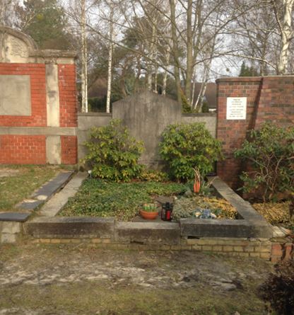 Grabstein Erdmann Encke, Alter Friedhof Wannsee, Friedenstraße, Berlin, Deutschland