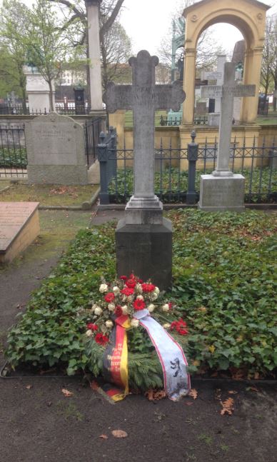 Grabstein Marie-Therese von Lavergnepeguien, geb. von Rauch, Invalidenfriedhof Berlin, Deutschland