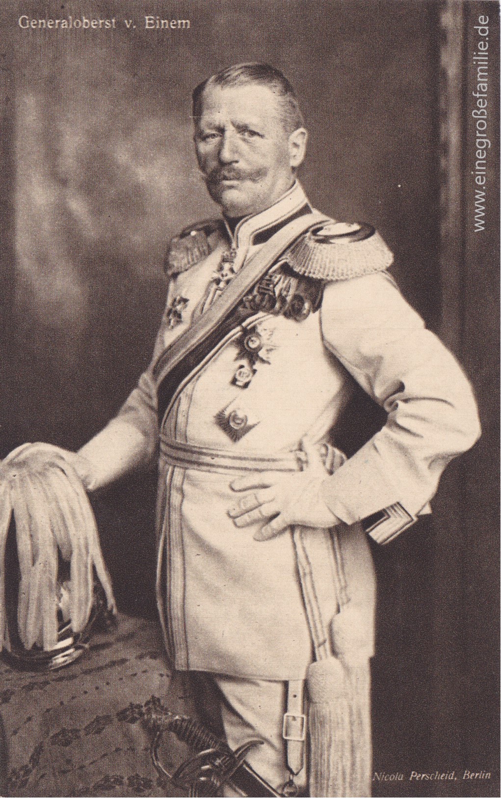 Generaloberst Karl von Einem genannt von Rothmaler